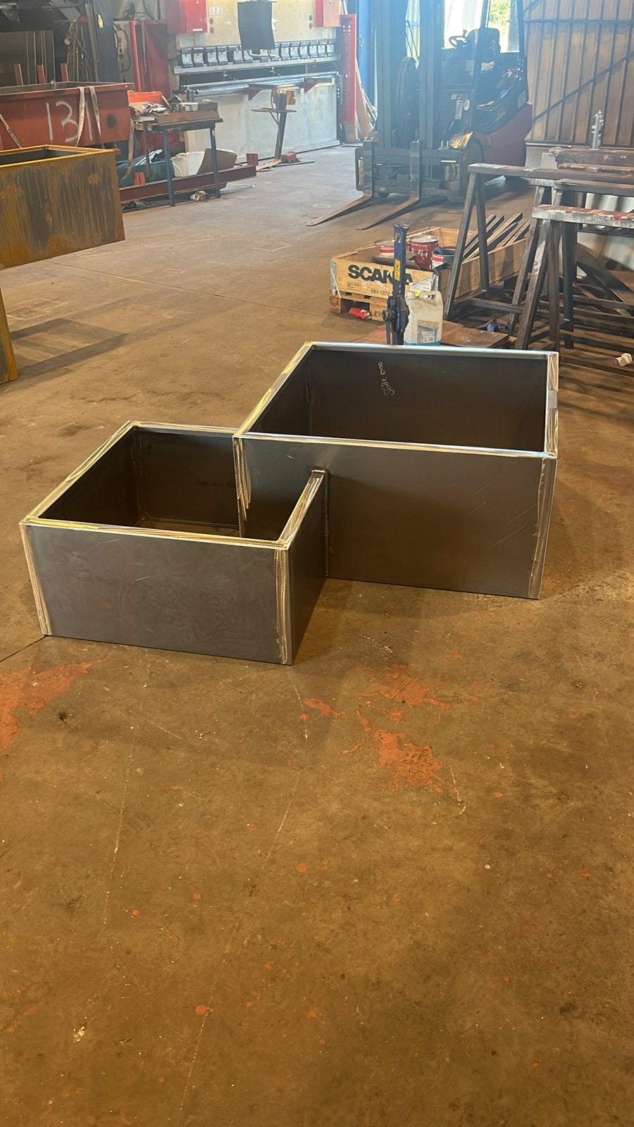 Cortenstalen plantenbakken op maat! Alles is mogelijk!, Tuin en Terras, Bloembakken en Plantenbakken, Rond, Nieuw, Ophalen of Verzenden