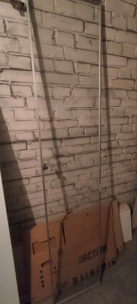 Vitrinedeur voor Ikea Billy kast 40x192cm, Ophalen, Gebruikt, Minder dan 80 cm, Overige typen