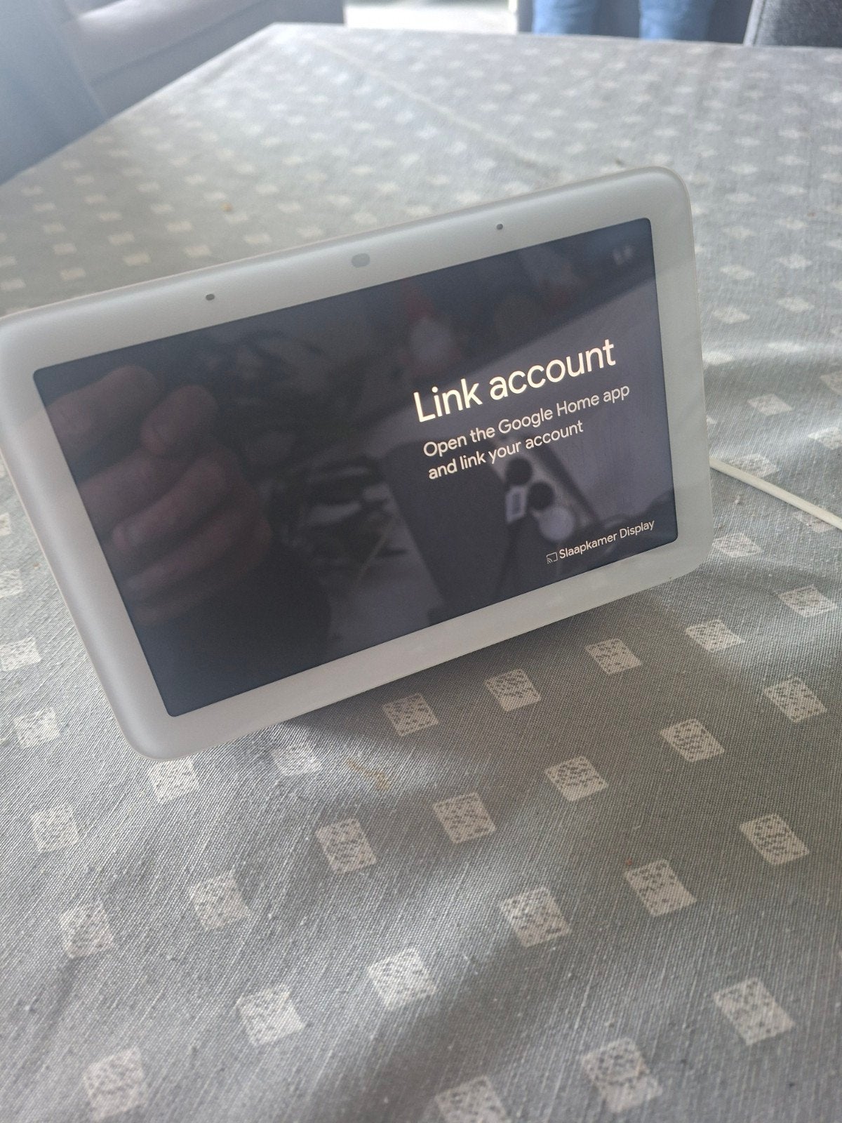 Google Nest Hub (2e generatie) - Zo goed als nieuw, Ophalen of Verzenden, Zo goed als nieuw