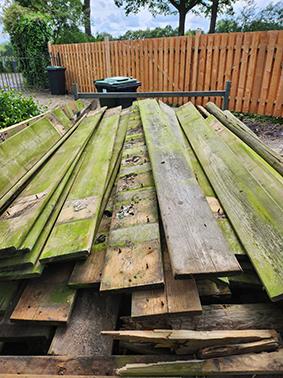 gratis gebruikte schutting planken, Gebruikt, Minder dan 25 mm, Plank, Ophalen