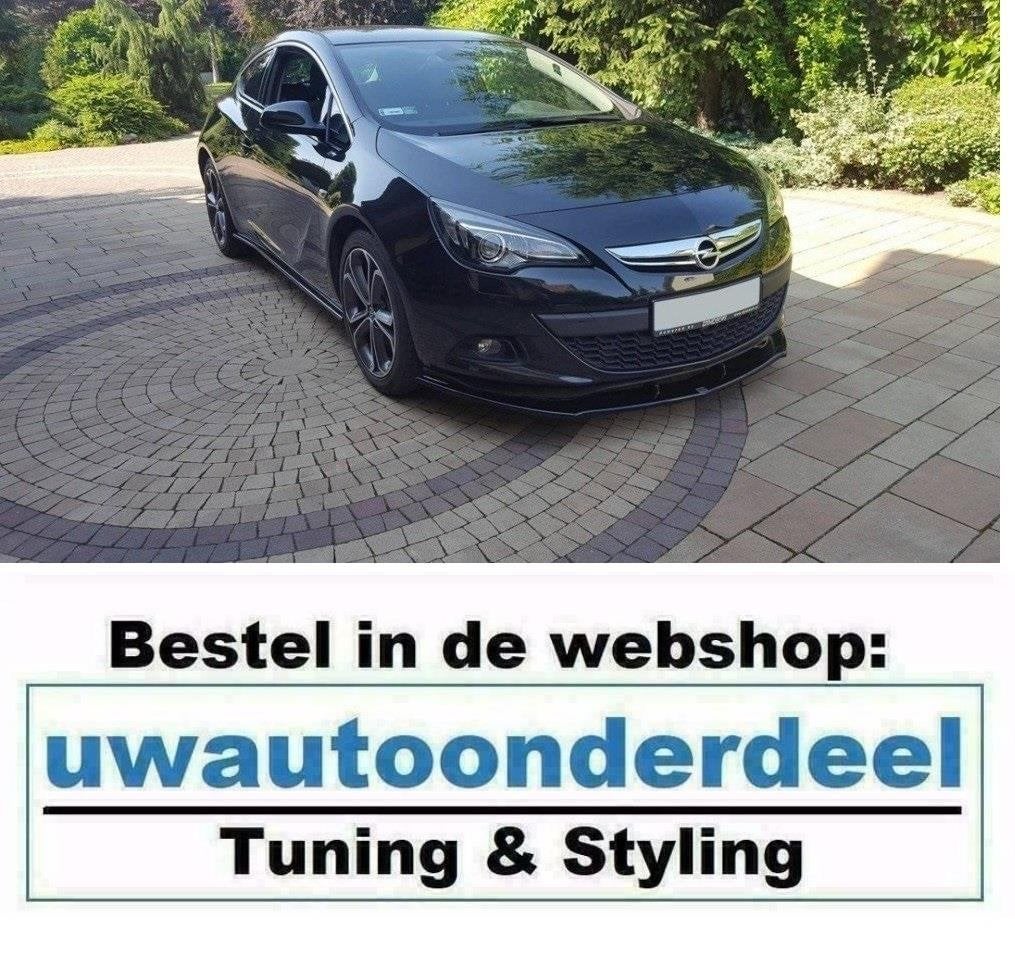 Maxton Design Spoiler Lip Splitter Voor Opel Astra J GTC, Verzenden, Automotive Parts, A.parts@hotmail.nl, Trasmolenlaan 12 3447 GZ Woerden