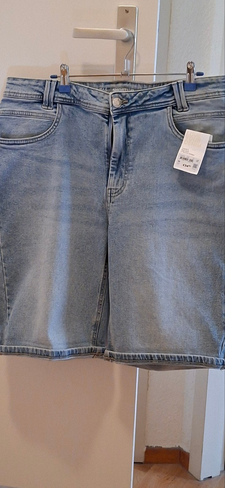 Nieuwe mooie dames jeans bermuda van MS MODE, Kleding | Dames, Spijkerbroeken en Jeans, Verzenden, Nieuw, Blauw, Overige jeansmaten
