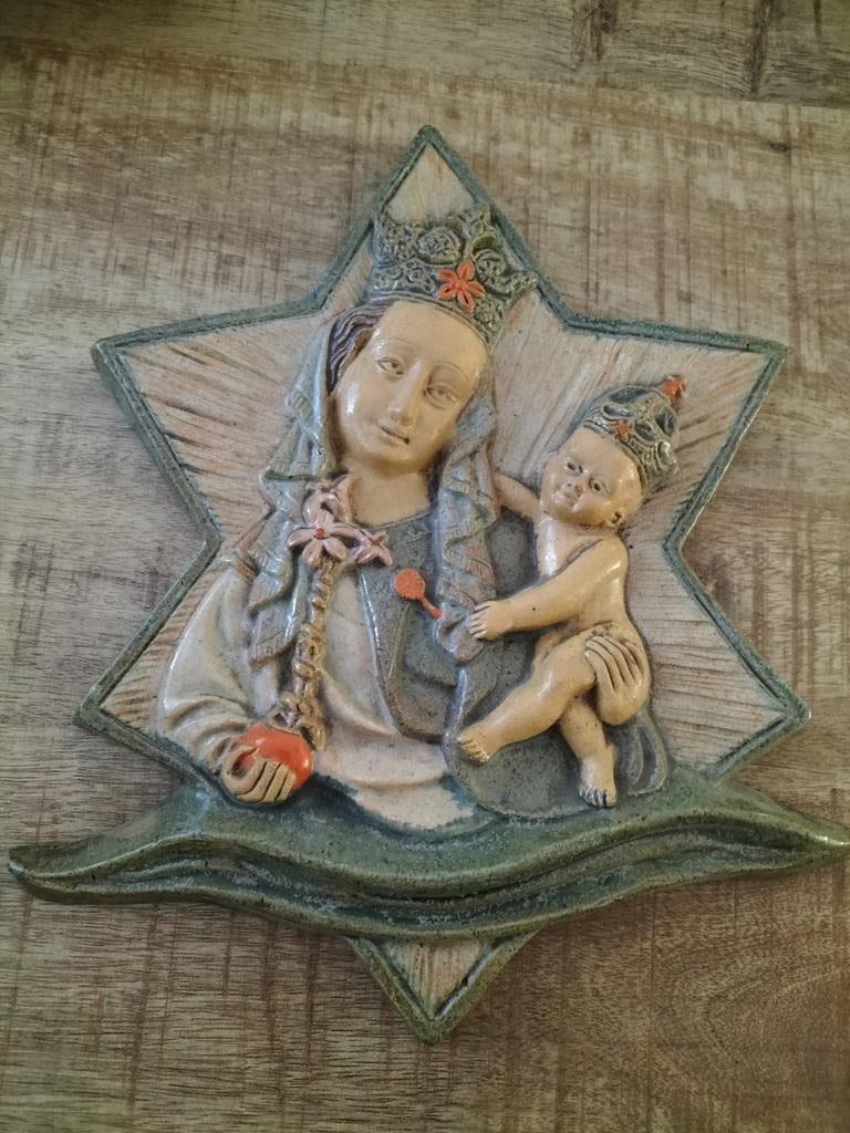 Plaquette Sterre der Zee Maastricht, Antiek en Kunst, Antiek | Religie, Ophalen of Verzenden