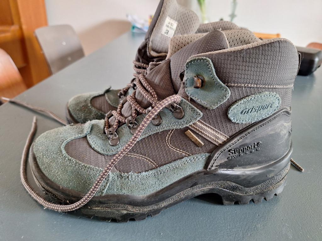 Grisport bergschoenen wandelschoenen maat 38 blauw, Ophalen of Verzenden, Gebruikt, Schoenen