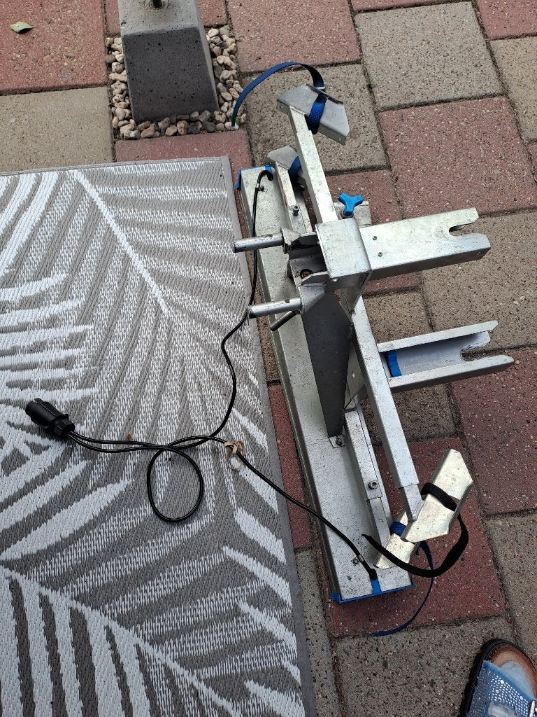 Fietsendrager, Ophalen, 2 fietsen, Gebruikt, Trekhaakdrager