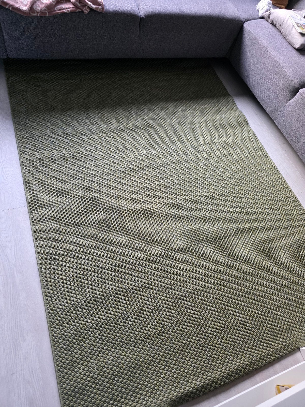Nieuw groen vloerkleed tapijt, Ophalen, Modern industrieel landelijk, 150 tot 200 cm, Rechthoekig