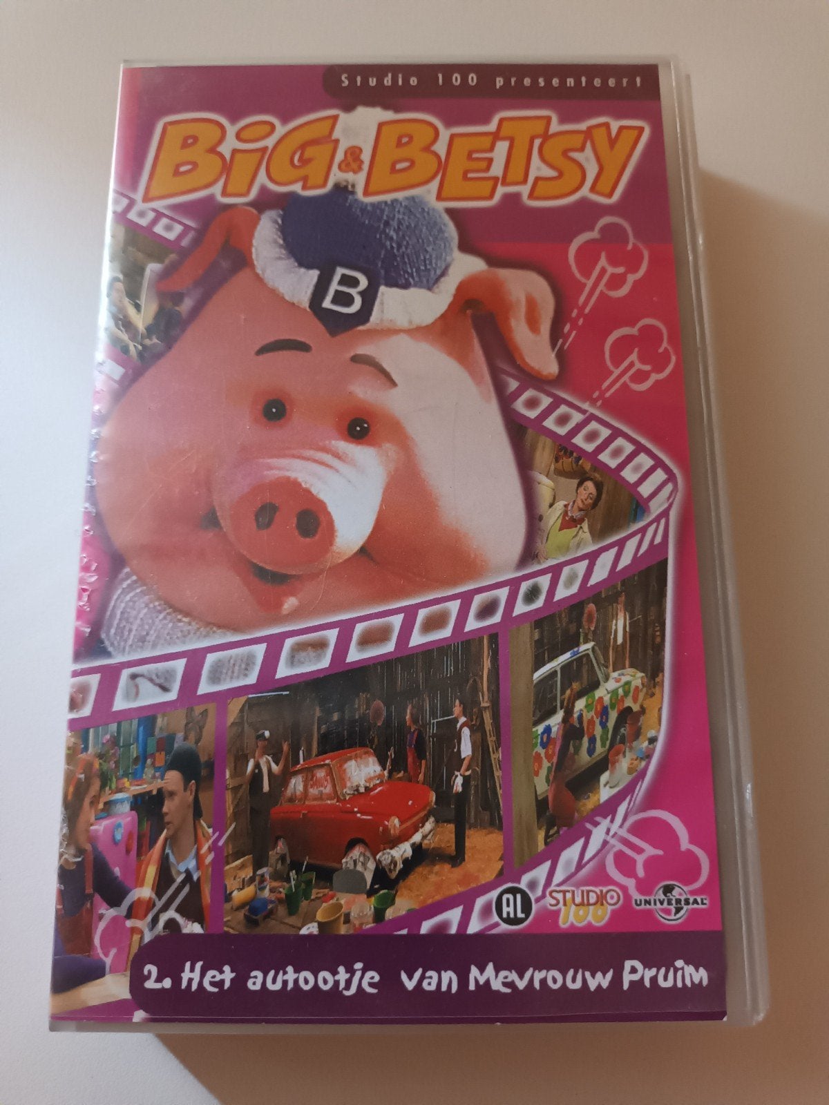 vhs video Big en Betsy, Alle leeftijden, Ophalen of Verzenden, Gebruikt