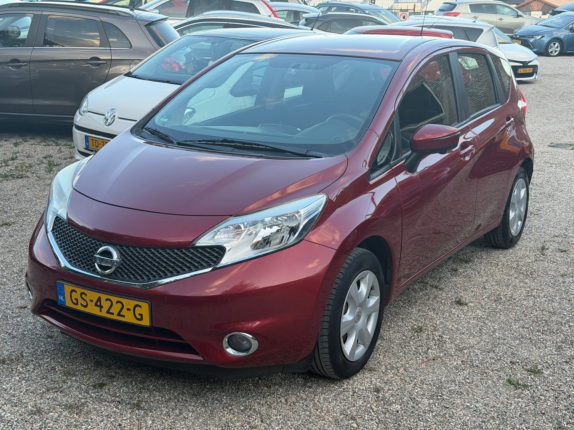 Nissan Note 1.2 Acenta 2e Eig Vol Optie 360 Camera Dodehoek, Euro 5, Stof, 1198 cc, 49 €/maand