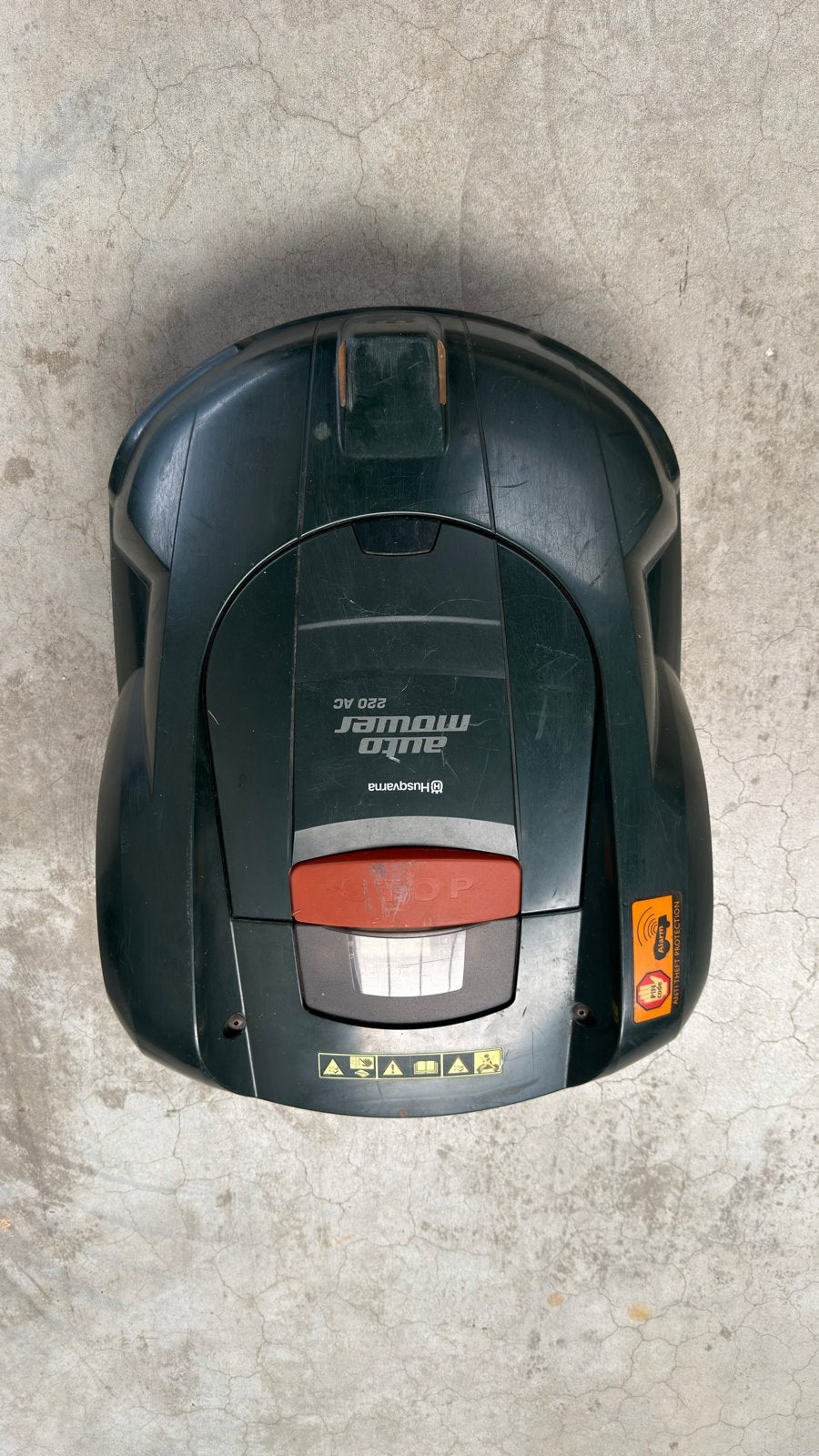 Husqvarna Automower 220AC Robotmaaier, Cirkelmaaier, Gebruikt, Accu-grasmaaier, Ophalen of Verzenden