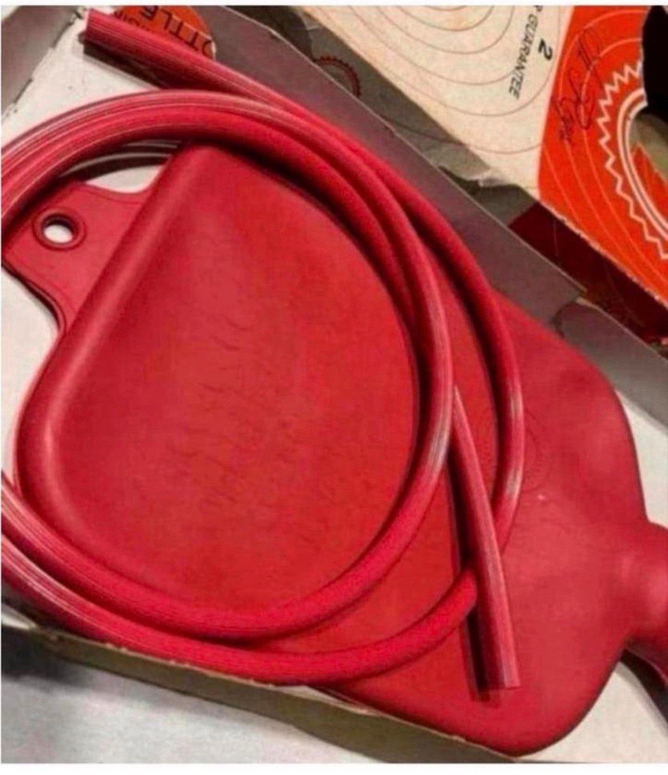 VINTAGE 1960 Sun Mark ST. REGIS - Rood Rubber waterzak set, P, P, P, Ophalen of Verzenden