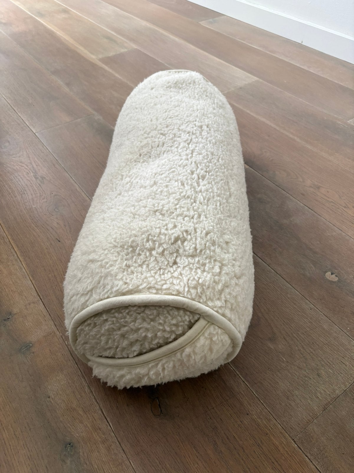Bolster merino wol, Ophalen of Verzenden, Gebruikt, Yoga-accessoire