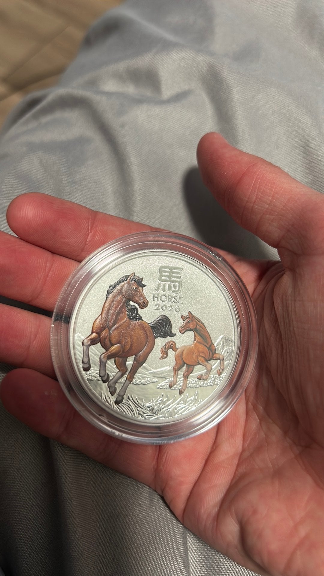 Horse 2oz 2026 Zilver, Ophalen of Verzenden, Zilver
