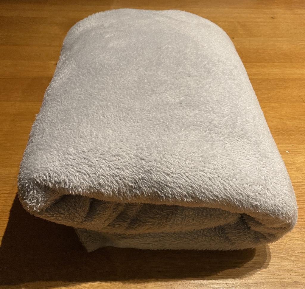 Casa grijze fleece deken 180x240 cm, Ophalen of Verzenden, Nieuw