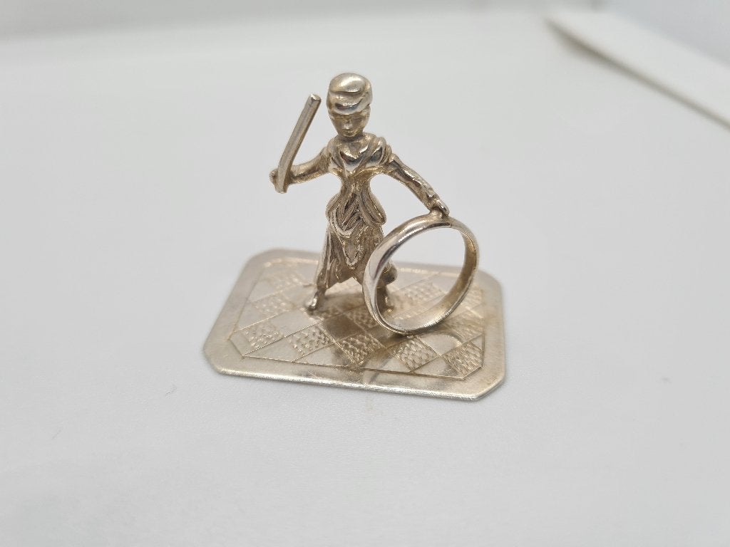 zilveren miniatuur, Antiek en Kunst, Verzenden