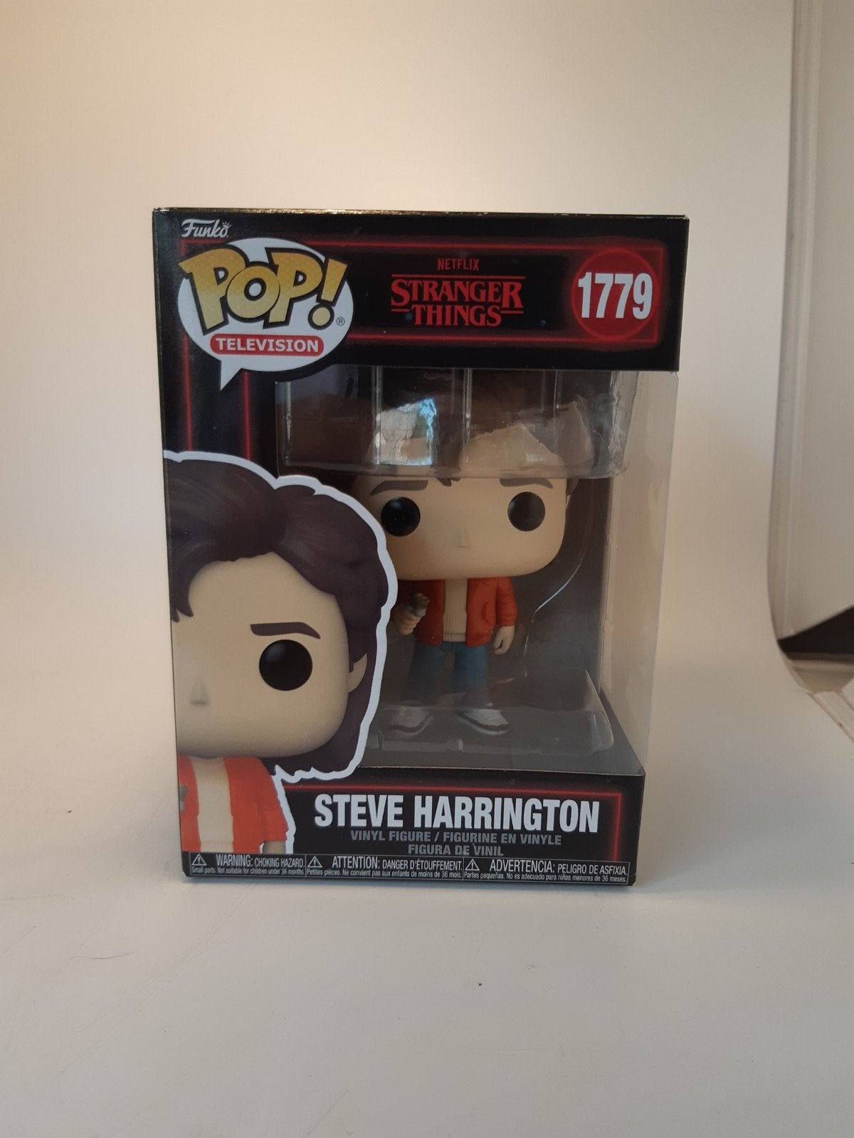 Funko Pop! Television Stranger Things Steve Harrington, Funko, Ophalen of Verzenden, Zo goed als nieuw, 2802 Wetmore Ave, Everett, WA 98201, USA
