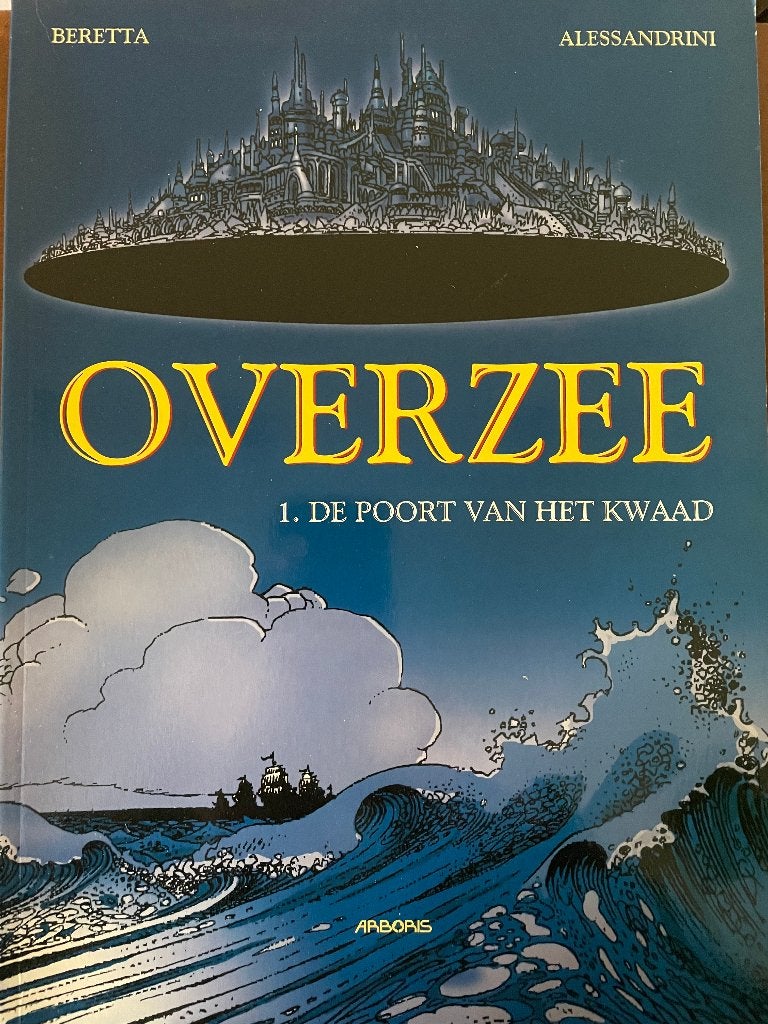 Overzee 2.00 euro, Eén stripboek, Ophalen of Verzenden, Gelezen
