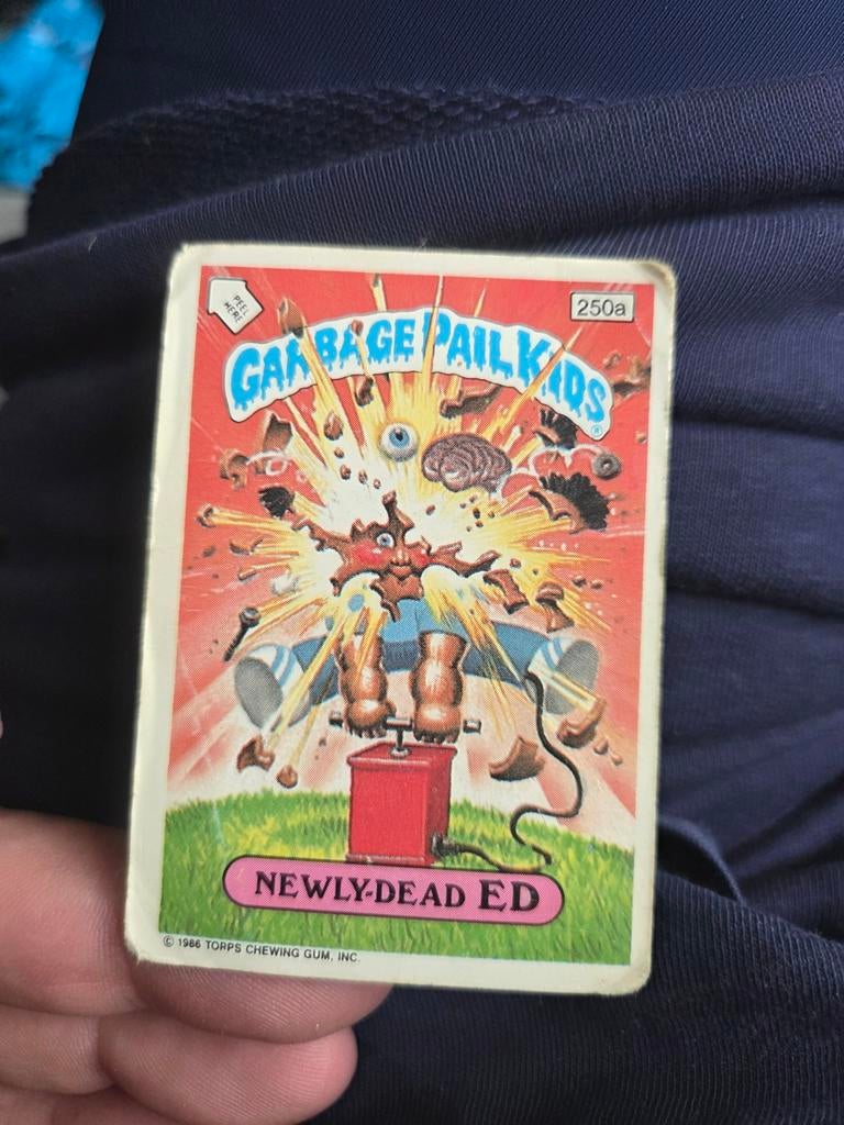 1986 Topps Garbage Pail Kids GPK Series 6 Newly-Dead Ed, Ophalen of Verzenden, Gebruikt