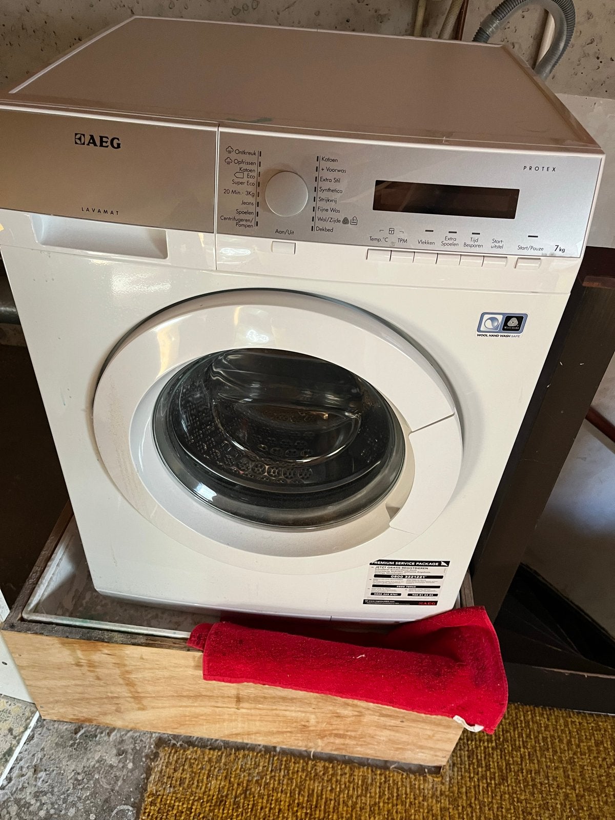 SPOED !! AEG Lavamat Wasmachine, Ophalen, 6 tot 8 kg, Gebruikt, Voorlader