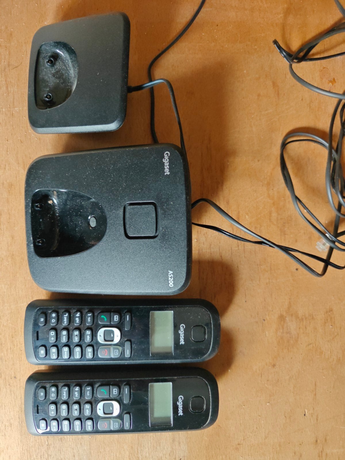 Gigaset AS200 draadloze telefoons met basisstation, Ophalen of Verzenden, Gebruikt, 2 handsets