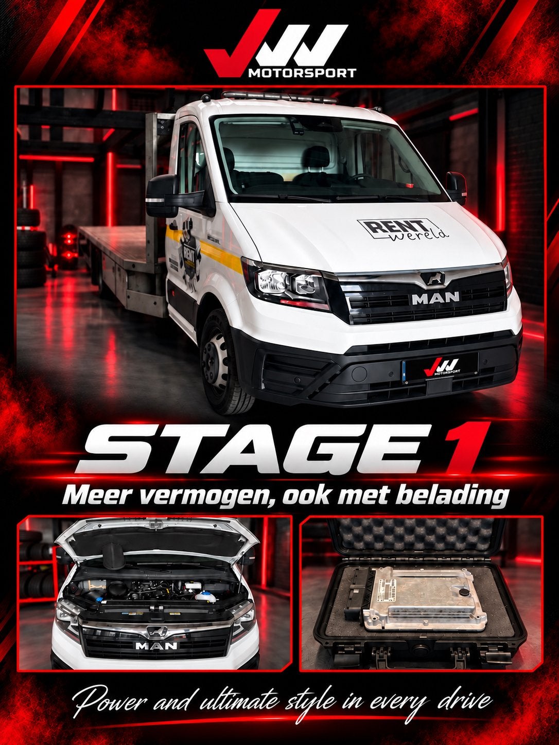 Stage 1 Chiptuning voor Bedrijfswagens, Ophalen