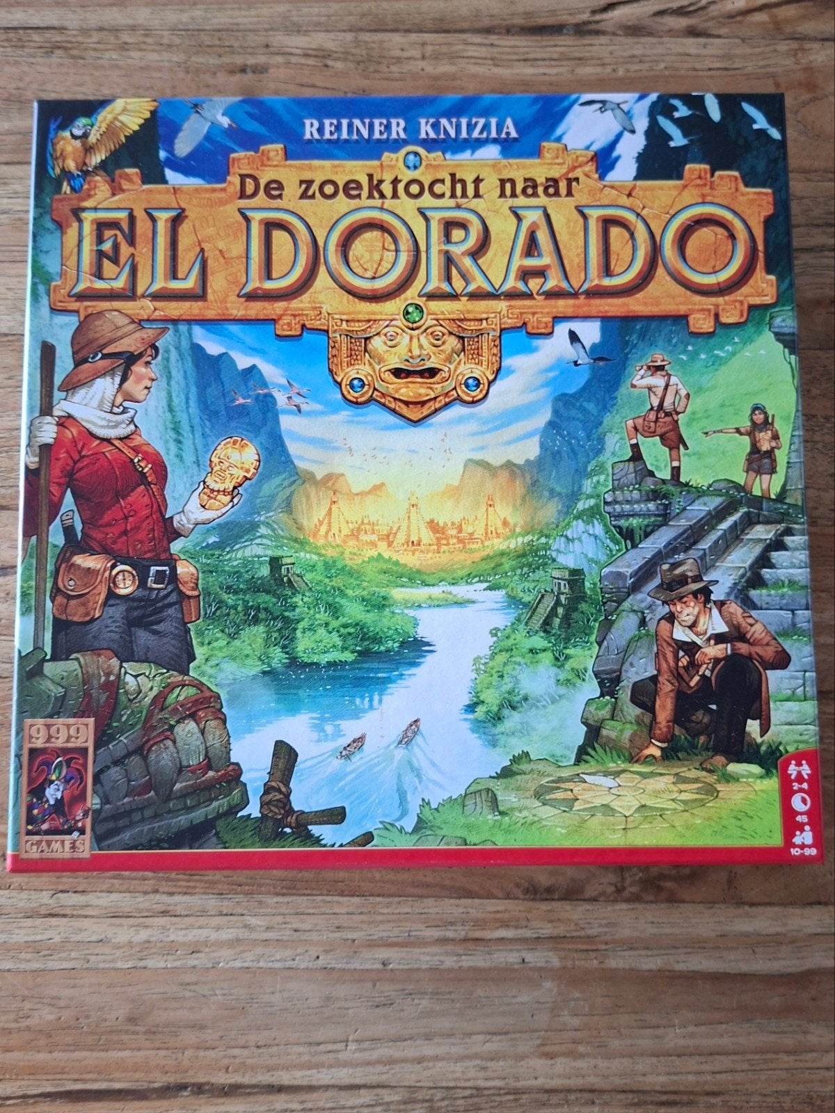 De Zoektocht naar El Dorado - Bordspel NIEUW!, Hobby en Vrije tijd, Gezelschapsspellen | Bordspellen, Drie of vier spelers, Ophalen