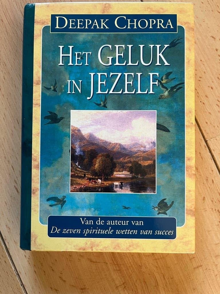 Deepak Chopra - Het Geluk in Jezelf & De 7 Spirituele Wetten, Boeken, Ophalen of Verzenden, Gelezen, Spiritualiteit algemeen, Achtergrond en Informatie