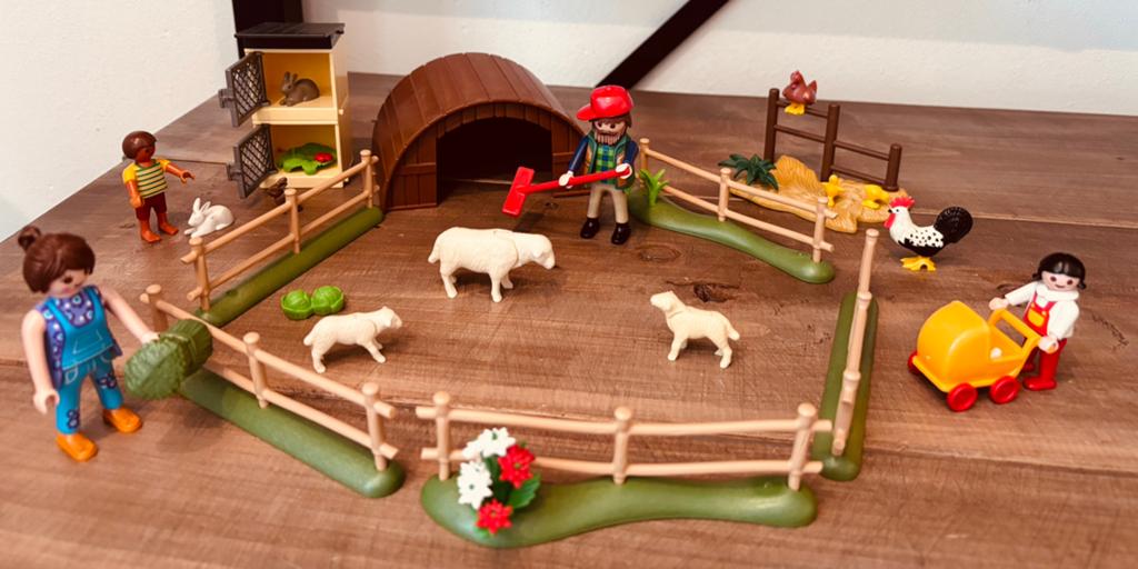 Playmobil boerderij met dieren en figuren, Tickets en Kaartjes