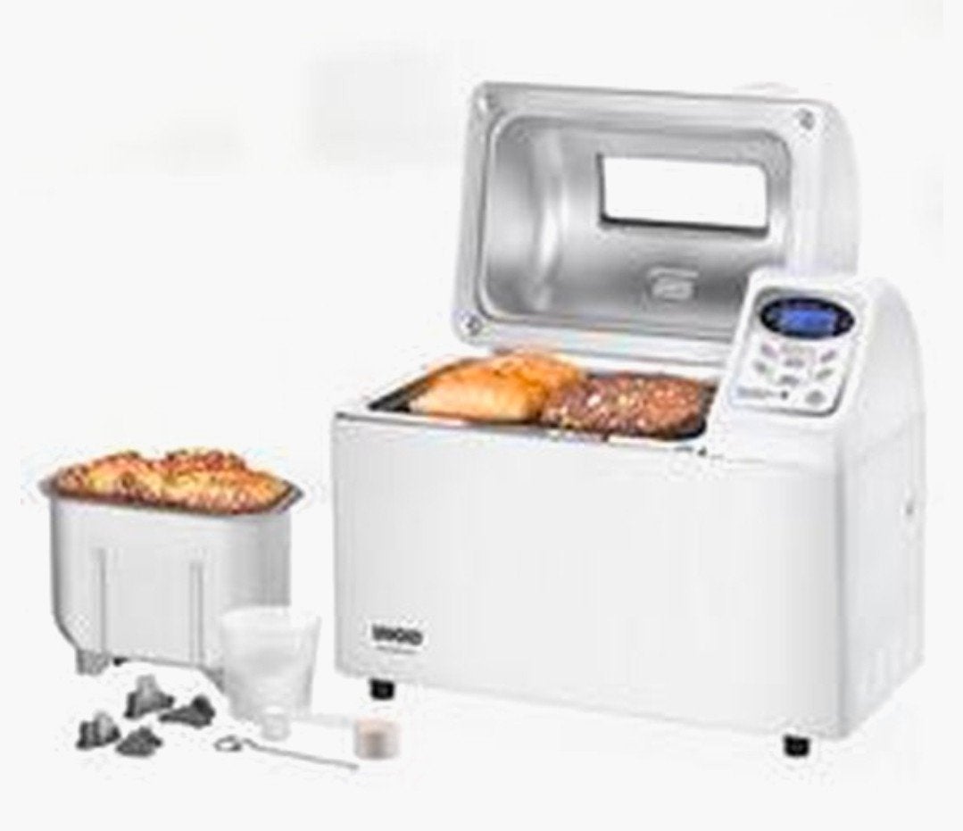 Broodbakmachine Unhold  68511 Backmeister, Witgoed en Apparatuur, Broodbakmachines, Gebruikt, 1200 tot 1600 gram deeg, Kijkvenster