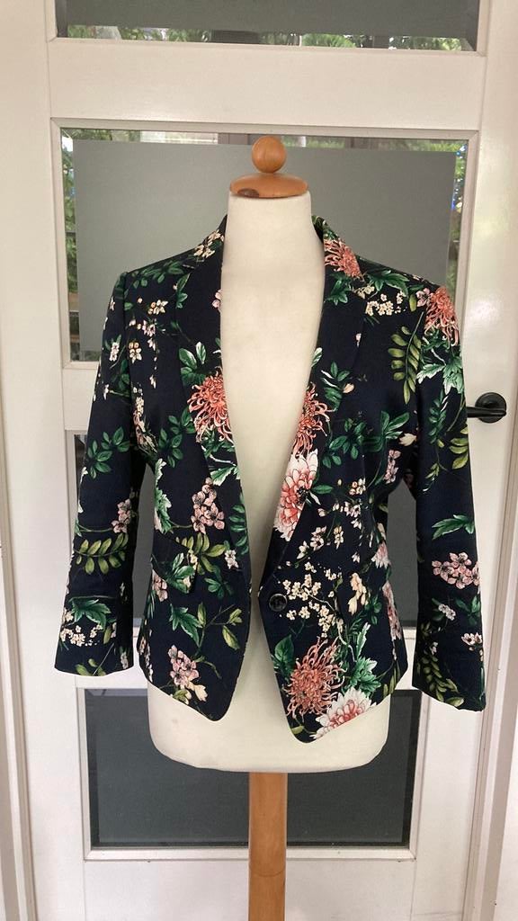 mooie blazer van Esprit, mt M, izgs, Maat 38/40 (M), Blauw, Ophalen of Verzenden, Zo goed als nieuw