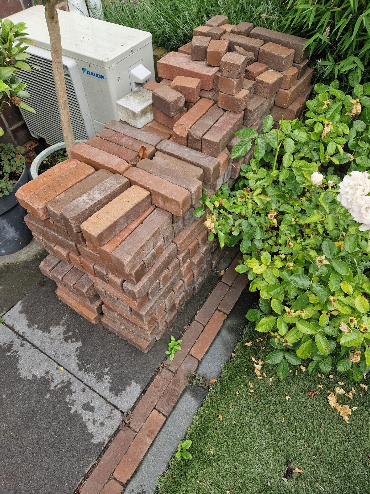 Gebakken waalformaat Cellino 20x5x6 cm - ca. 4m2, Ophalen, Overige materialen, Gebruikt, Klinkers