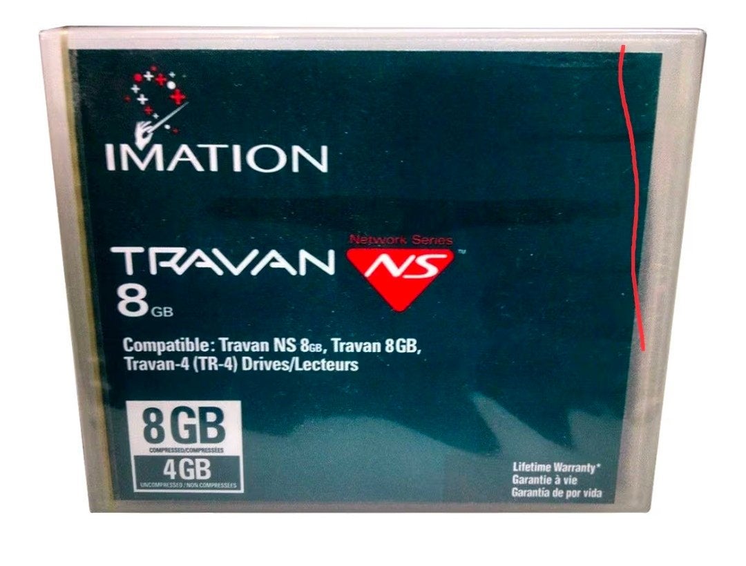 IMATION TRAVAN NS 8GB TR-4 Data Cartridge NEW & SEALED, Ophalen of Verzenden, Travan