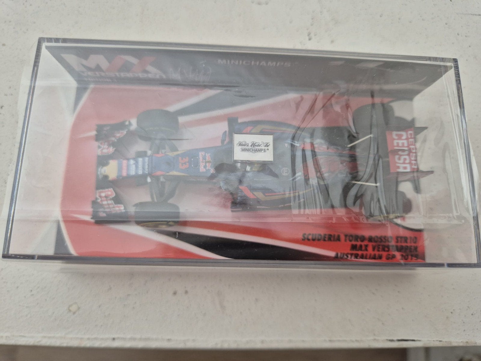 MAX VERSTAPPEN 1:43 TORO ROSSO STR10 AUSTRALIE 2015 EDITIE 1, Ophalen, Nieuw, Auto, MiniChamps