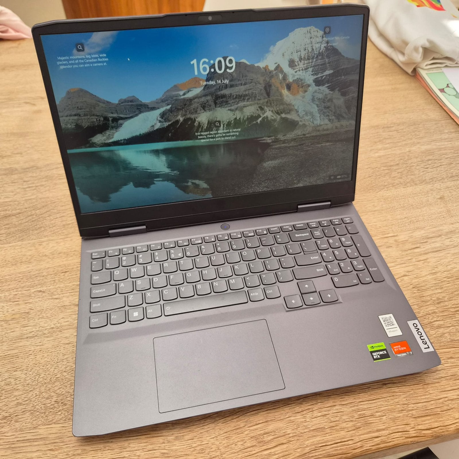 Lenovo Gaming Laptop | Ryzen 7000 | Rtx 4060, Ophalen, Zo goed als nieuw, Gaming, SSD