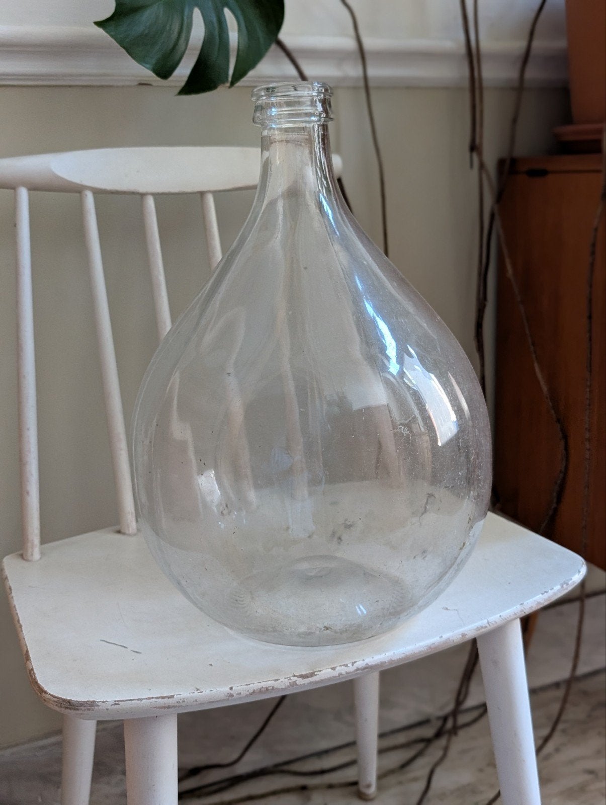 Glazen Gistingfles 10 Liter - Ook als Vaas te gebruiken, Ophalen, Gebruikt, Glas