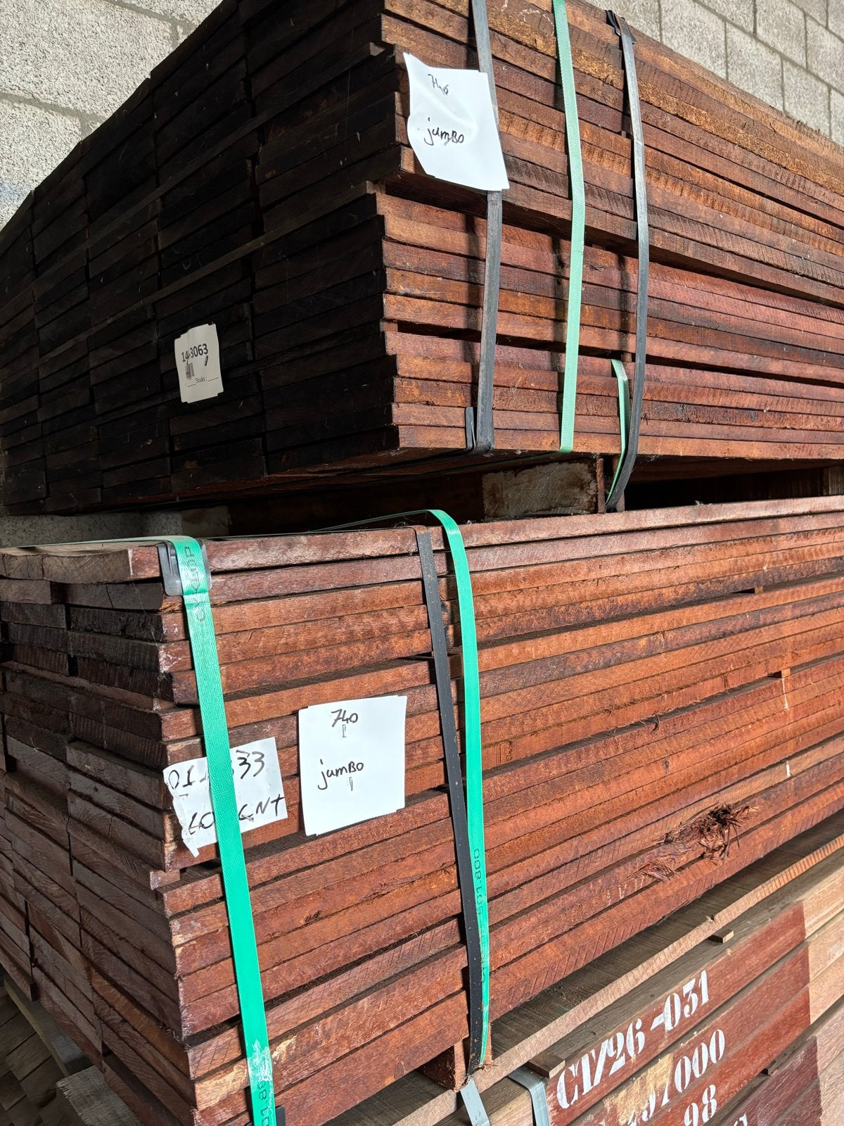 Beschoeiing plank Angelim Vermelho 20x200mm - Klasse 1, Minder dan 25 mm, Nieuw, Ophalen of Verzenden, Plank