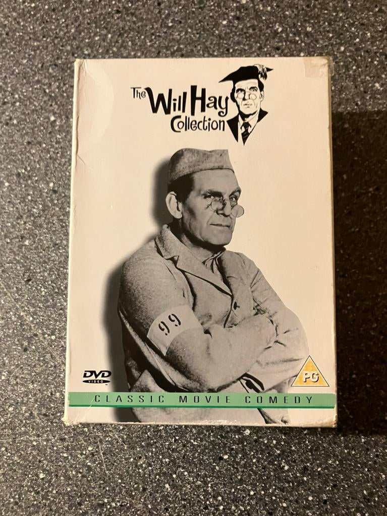 Will Hay Collection 9-Disc Box - Import, Cd's en Dvd's, Dvd's | Klassiekers, Zo goed als nieuw, Komedie, Voor 1940, Alle leeftijden