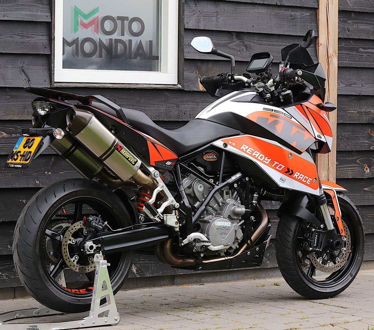 KTM 990 SUPERMOTO T SMT (bj 2009) Akrapovic, Motoren, Motoren | KTM, 2 cilinders, KTM, Motorrijbewijs A, Bedrijf