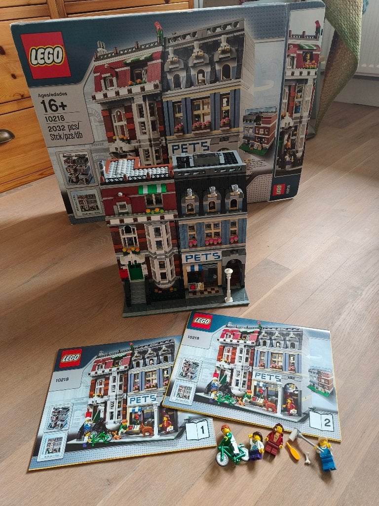 10218 LEGO modular Pet Store, gebouwd, Lego, Ophalen of Verzenden, Zo goed als nieuw, Compleet