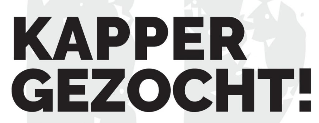 ️️KAPPER GEZOCHT ️️, Vacatures