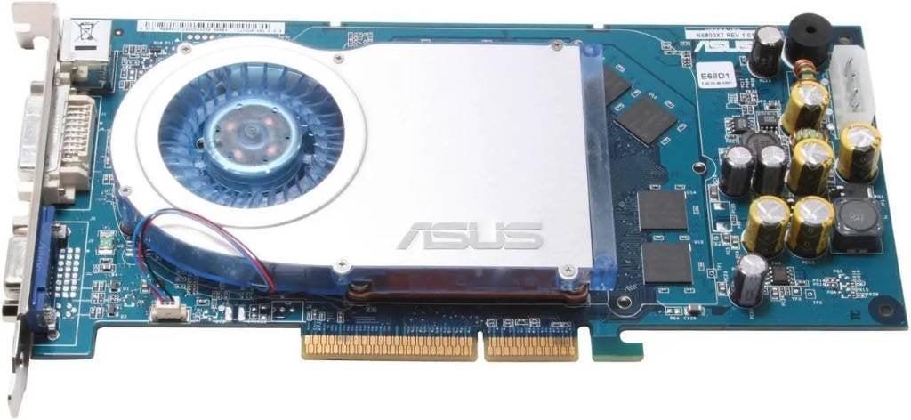 ASUS N6800XT, Gebruikt, GDDR, Ophalen of Verzenden, DVI