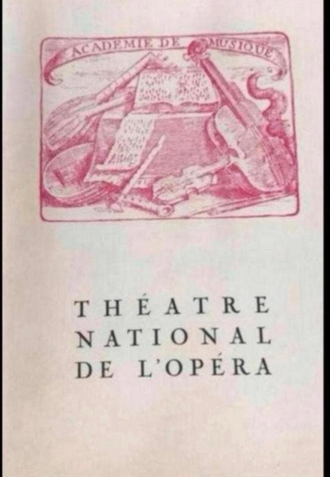 La Traviata - Oud Programmaboekje Théâtre National de l'Opér, Boeken, Ophalen of Verzenden, Gelezen, Europa overig