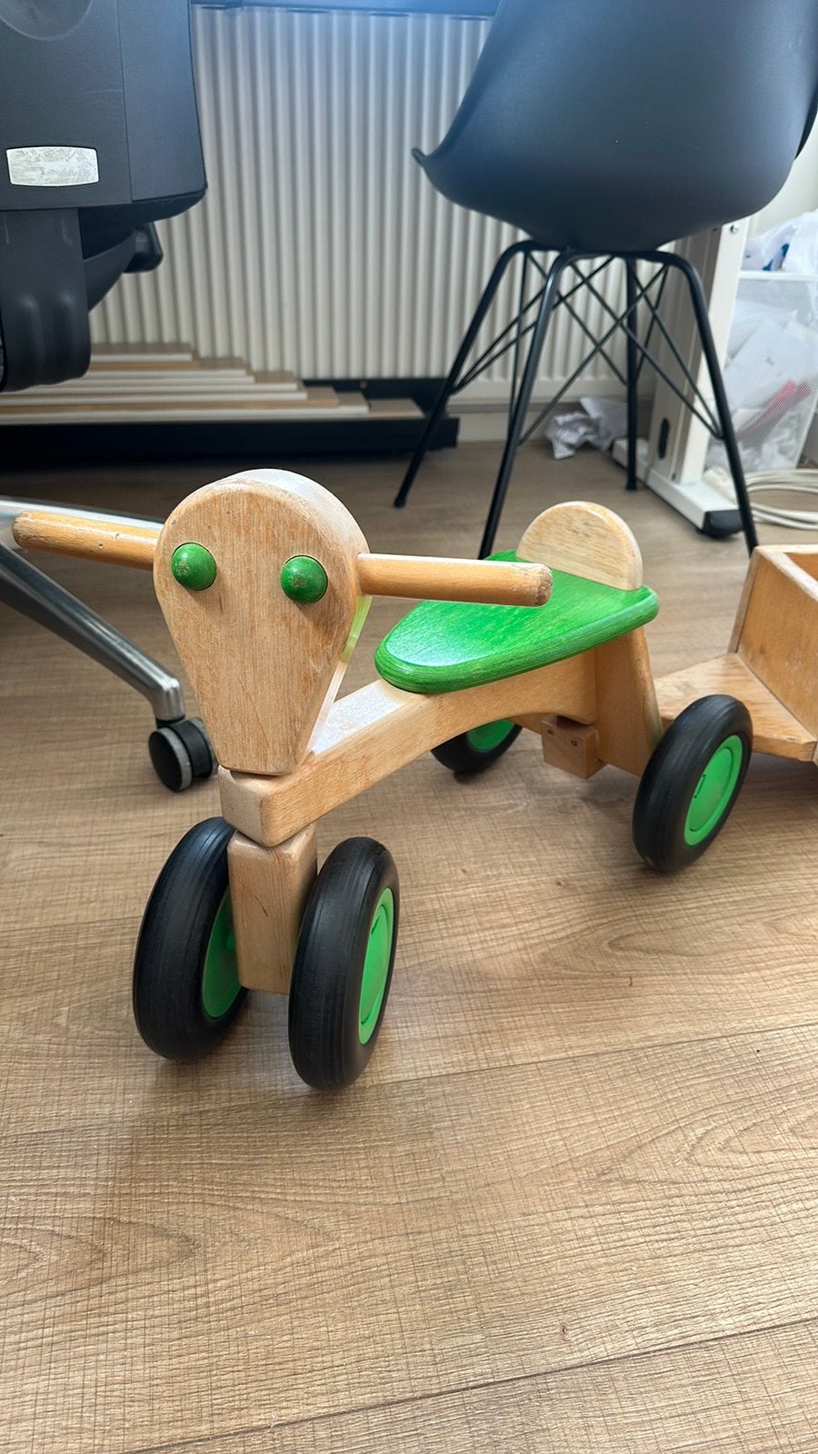 Loopfiets met kar van Dijk Toys, Ophalen, Gebruikt, Loopfiets