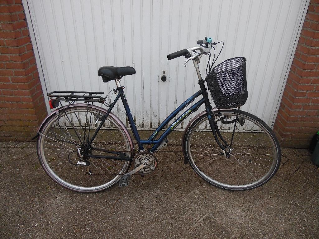 Gazelle damesfiets  type Medeo hybride lite., Ophalen, Gebruikt, Velgrem, Versnellingen