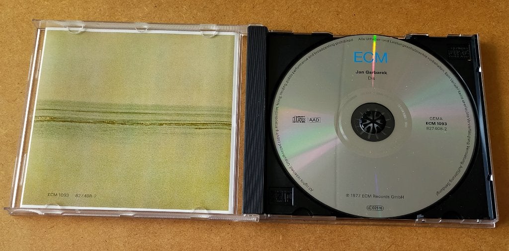 Jan Garbarek - Dis CD 1977/199? ECM, Ophalen of Verzenden, Zo goed als nieuw, Jazz