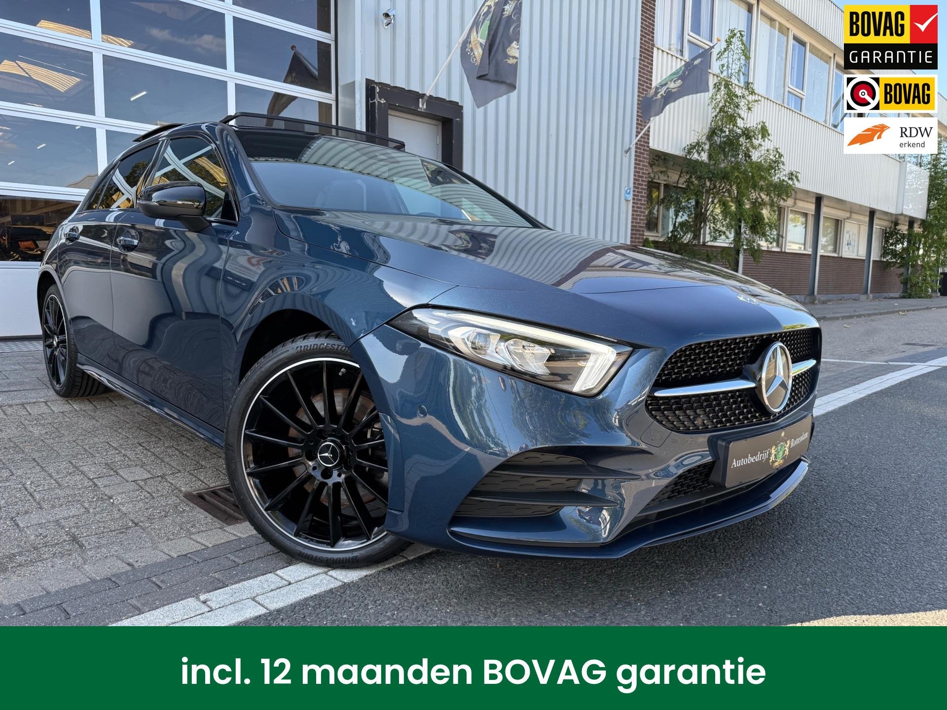 Mercedes-Benz A-klasse 250 e AMG LED/PDC/CAM/NAVI/LEER/LMV19, Auto's, Mercedes-Benz, Gebruikt, 4 cilinders, Bedrijf, 161 pk