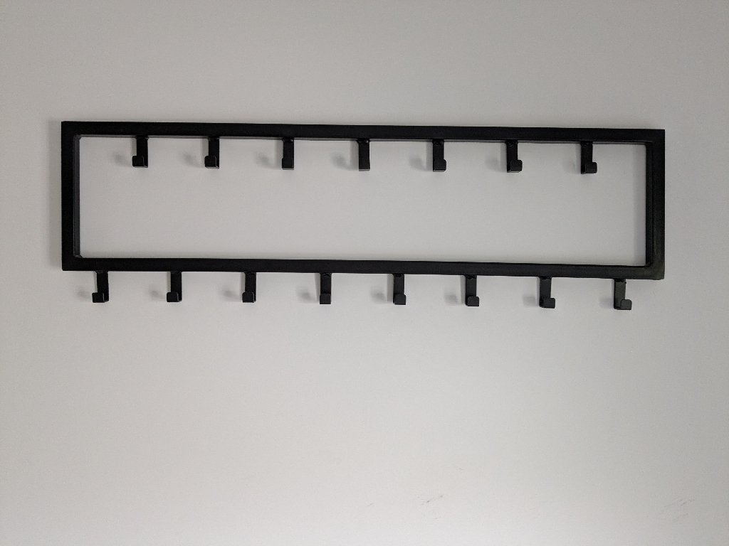 Kapstok industrieel met 15 haken, Zo goed als nieuw, Minder dan 100 cm, Metaal, Ophalen