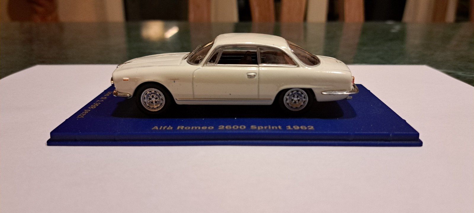 alfa romeo 2600 sprint 1:43, Ophalen of Verzenden, Auto, Overige merken