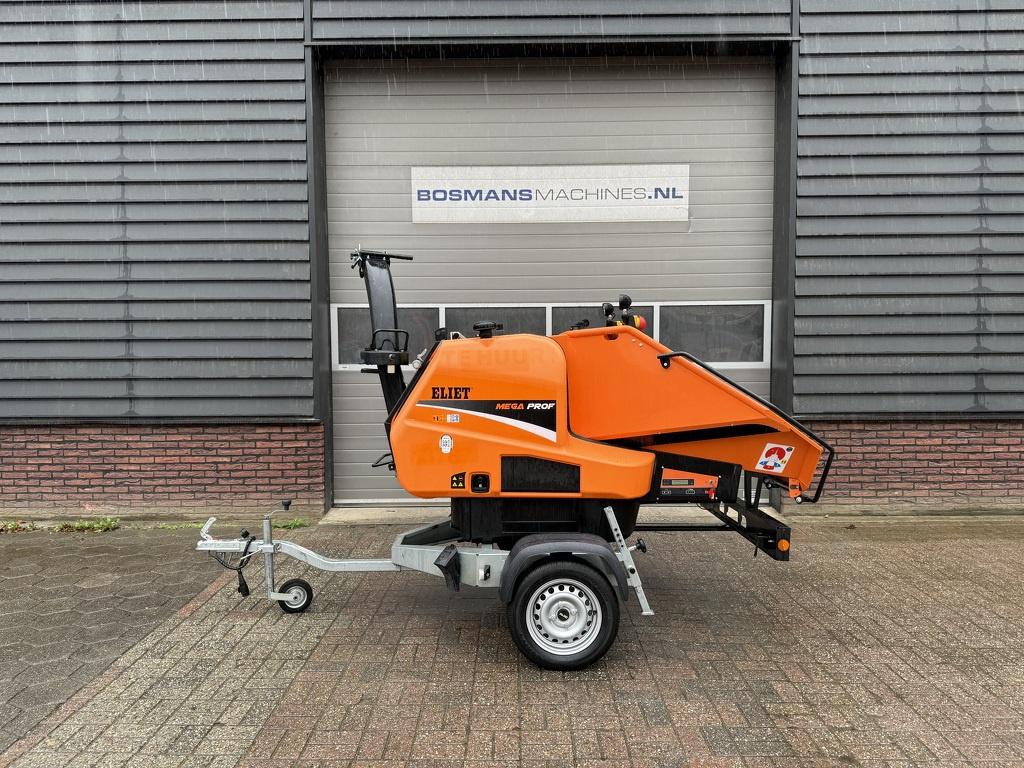 Eliet mega prof onroad mobiele versnipperaar / hakselaar, Zakelijke goederen, Machines en Bouw | Tuin, Park en Bosbouw, Hakselaar