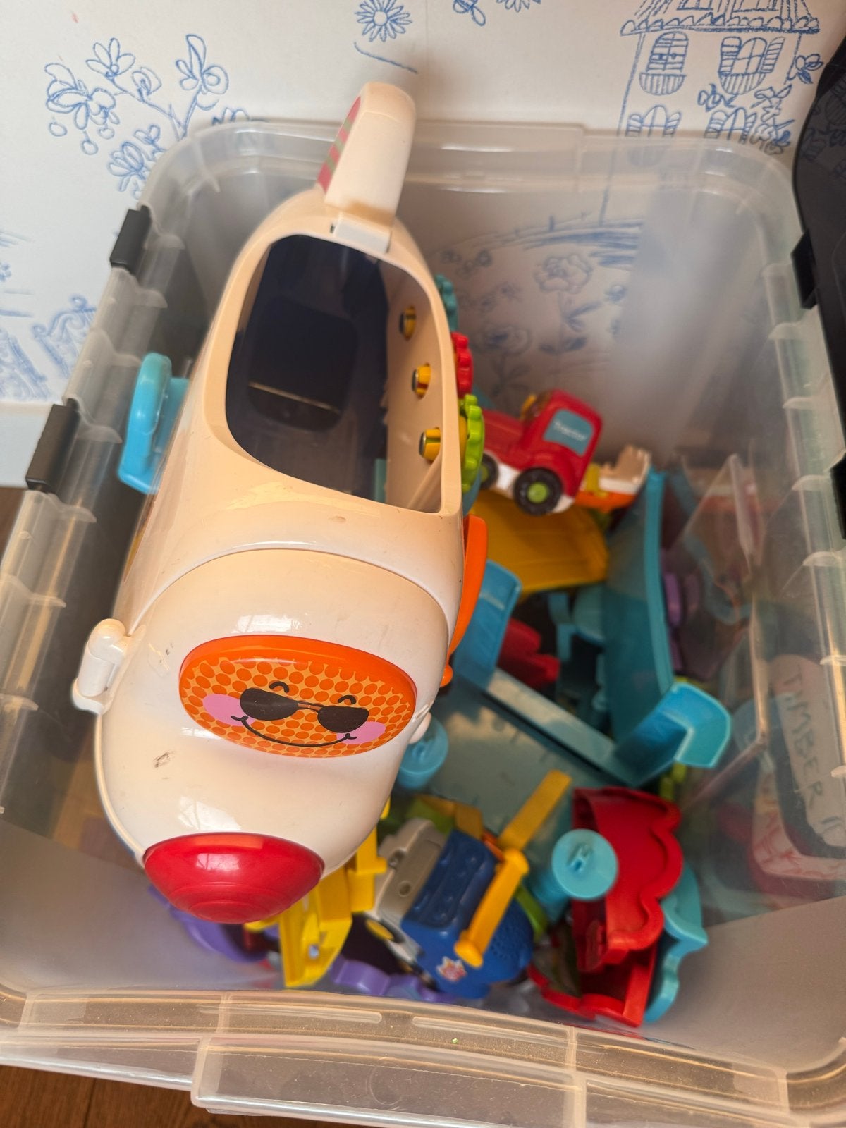 VTech Toet Toet Auto's Vliegveld en Speelgoed, Ophalen, Gebruikt, Jongen of Meisje
