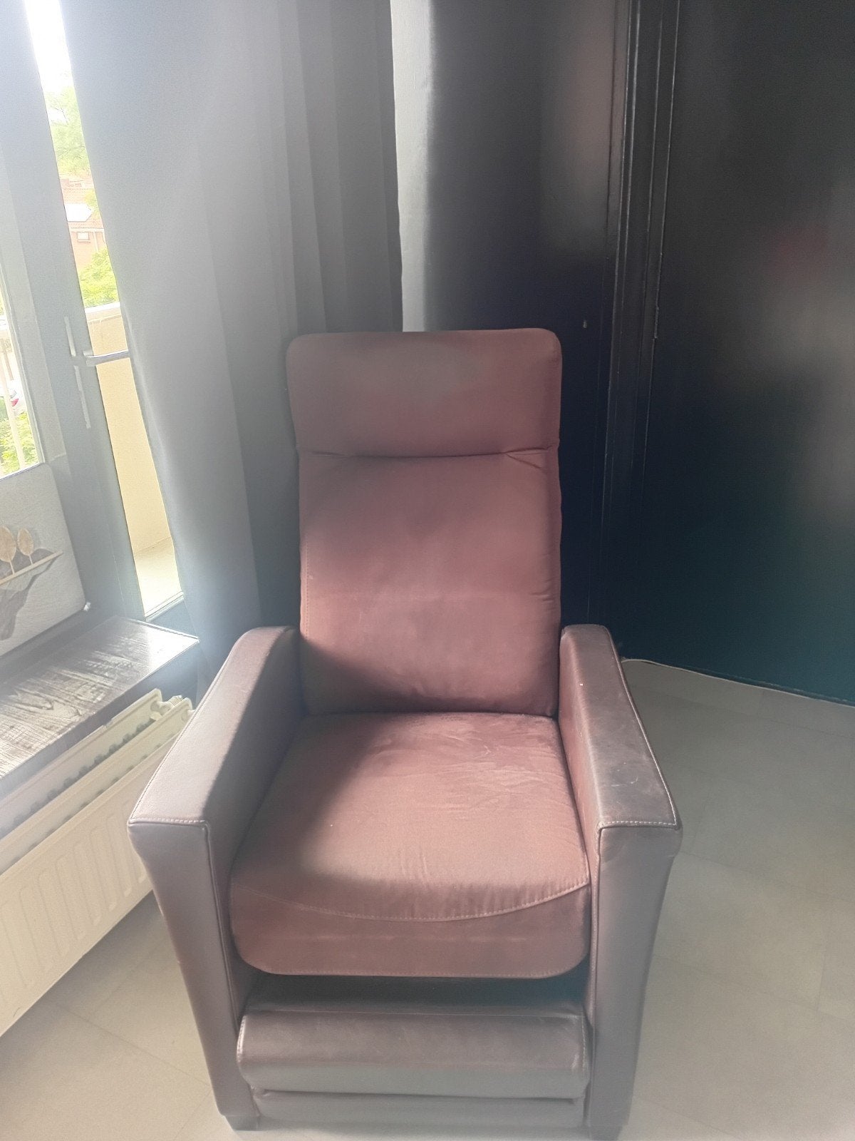 Prominent Opsta stoel met verstelbare standen en handpomp, Ophalen, Gebruikt, 75 tot 100 cm, 75 tot 100 cm